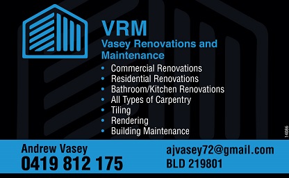 banner image for VRM - Vasey Renovations & Maintenance