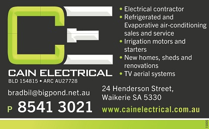 banner image for Cain Electrical