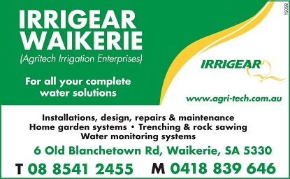 banner image for Irrigear Waikerie - (Agritech Irrigation Enterprises)