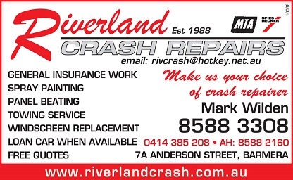 banner image for Riverland Crash Repairs