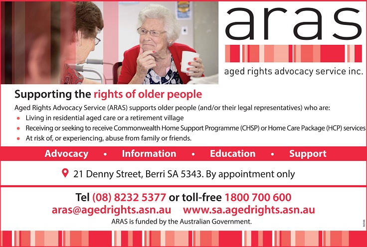 banner image for ARAS - Aged Rights Advocacy Service Inc.