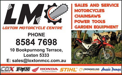 banner image for Loxton Motorcycle Centre