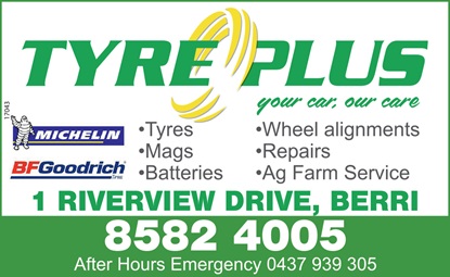 banner image for TyrePlus Berri