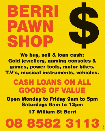 banner image for Berri Pawn Shop
