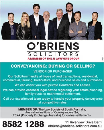 banner image for O'Briens Solicitors - Conveyancers