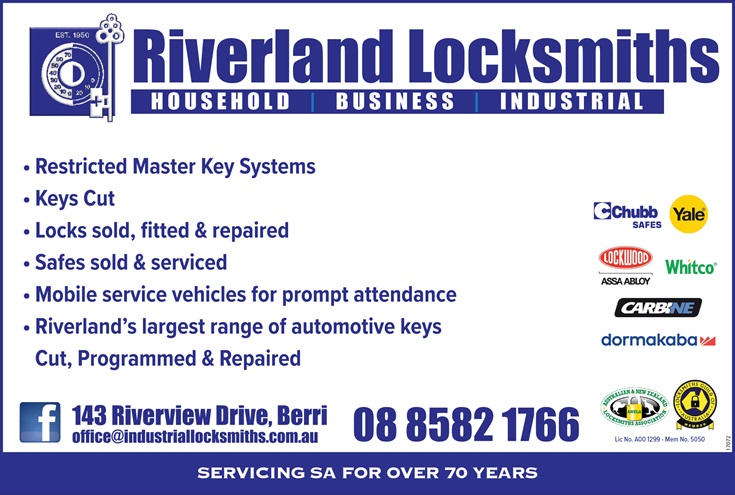 banner image for Riverland Locksmiths
