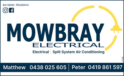 banner image for Mowbray Electrical
