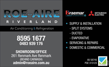 banner image for Roe-Aire Riverland