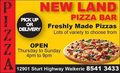 banner image for New Land Pizza Bar