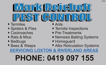 banner image for Mark Reichelt Pest Control