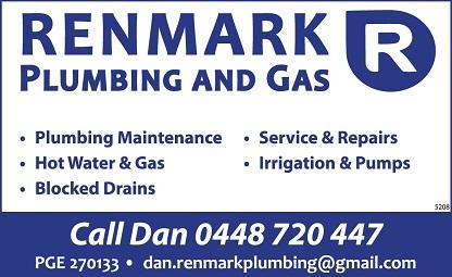 banner image for Renmark Plumbing & Gas